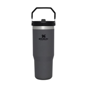 قمقمه دوجداره نی دار 880ml مدل Flip Straw Tumbler برند استنلی Stanley