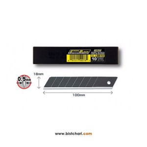تیغ بزرگ فولادی 18 mm کاتر مدل LBB-10 برند الفا Olfa