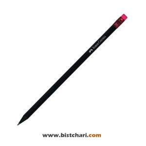 مداد مشکی پاک کن دار مدل Black برند فابر کاستل Faber-Castell