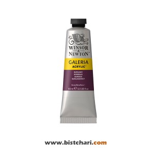 رنگ اکریلیک Burgundy کد 075 برند وینزور و نیوتون Winsor & Newton