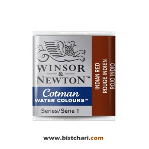 رنگ آبرنگ Indian red کد 317 برند وینزور و نیوتون Winsor & Newton