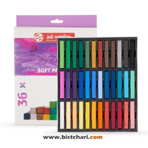 پاستل گچی 36 رنگ Soft pastel برند رویال تلنز Royal talens