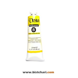 رنگ روغن رنگ Cadmium yellow pale hue کد 8 برند وستا Vesta