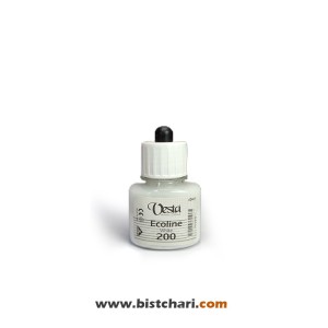 رنگ اکولین رنگ White کد 200 حجم 40 ml برند وستا Vesta