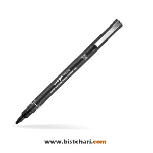 روان نویس یونی پین -راپید غیر دائم- 0.05 mm مشکی کد PIN 005-200 برند یونی بال Uni ball