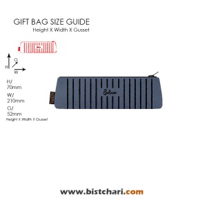 جامدادی تک زیپ مدل Slate برند مریکس Merrix