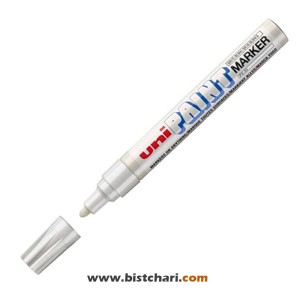 ماژیک پرمننت سفید مدل Uni Paint marker برند یونی بال Uni ball