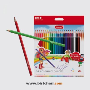 مداد رنگی 24 رنگ برند برونزیل Bruynzeel