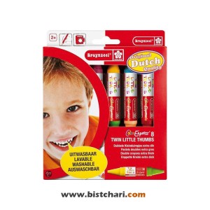 مداد شمعی (پاستل روغنی) 16 رنگ برند برونزیل Bruynzeel