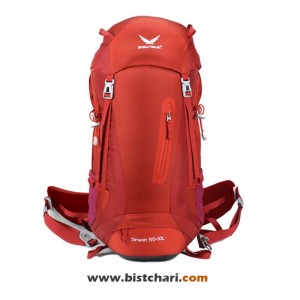 کوله پشتی کوهنوردی 10+55 لیتر مدل Sirwan برند اسنوهاک Snow hawk