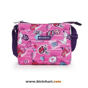 کیف دوشی دخترانه مدل Sticker برند گابل Gabol کد 234156021