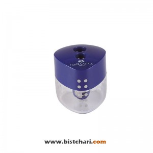 تراش دو سوراخ مخزن دار مدل Grip Auto sharpener برند فابر کاستل Faber-Castell