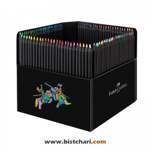 مداد رنگی 100 رنگ مدل Black edition برند فابرکاستل Faber Castell