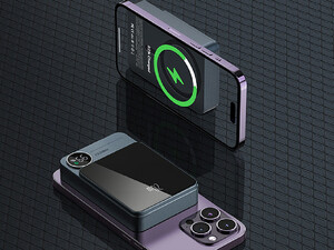 پاوربانک  مغناطیسی 20 وات 10000 رسی  Recci RPB-W16 Matrix Wireless Charging Power Bank 10000mAh