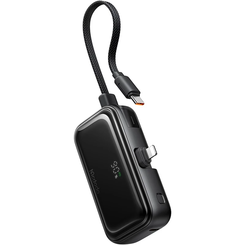 پاوربانک 5000 لایتنینگ و تایپ‌سی 22.5 وات مک دودو MC-7800