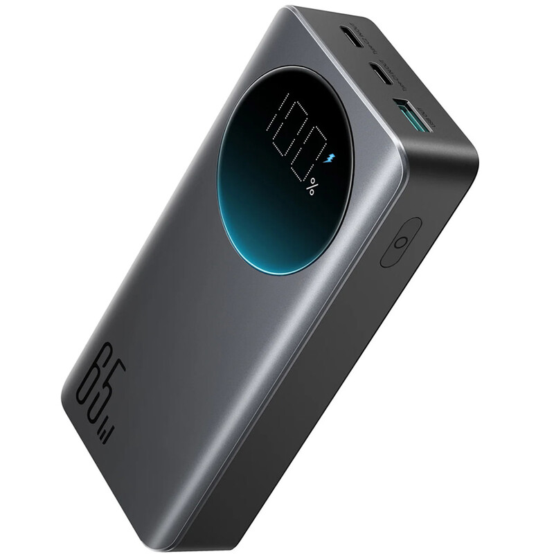 پاور بانک 20000 میلی‌آمپر Type-C و USB فست شارژ 65 وات جویروم JR-PBF04