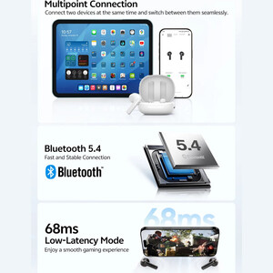 قیمت هندزفری وایرلس 5.4 کیو سی وای