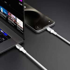 سیم شارژر تایپ‌سی  پاورولوژی با قابلیت انتقال داده