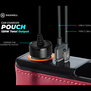 جعبه نظم دهنده داخل خودرو و شارژر فندکی مکسول