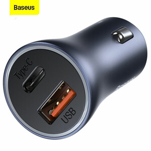 خرید شارژر فندکی فست شارژ ماشین بیسوس