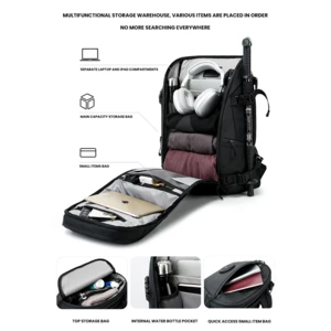 فروش کوله پشتی مسافرتی لپ تاپ 15.6 اینچ ضدآب با ظرفیت بزرگ