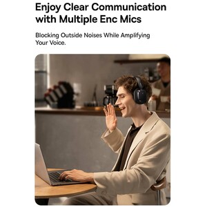 بهترین هدفون بلوتوث و هدست سیمی نویز کنسلینگ فعال ANC با اتصال دوگانه بیسوس