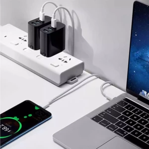 سیم شارژ مغناطیسی مک بوک تایپ سی 100 وات دو متری کوتتسی