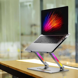 پایه لپ تاپ آلومنیومی