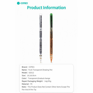 قلم لمسی آیپد طرح شفاف کوتتسی 62012