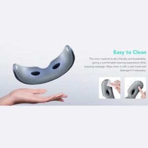 کیفیت ماساژور چشم هوشمند اس کا جی با قابلیت پخش موسیقی و پنجره دید