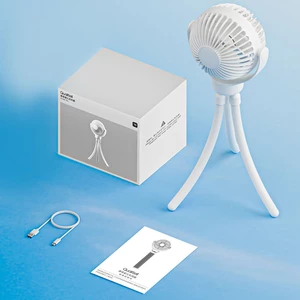 پنکه شارژی رومیزی، دستی و آویز قابل چرخش کوالیتل