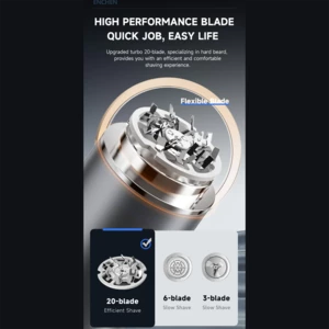 خرید مینی ریش تراش شارژی مسافرتی ضدآب انشن