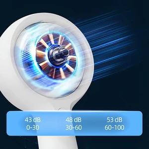 پنکه شارژی دستی دیجیتالی قابل چرخش کوالیتل