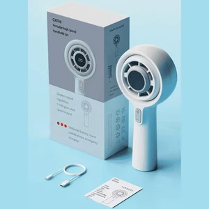 پنکه شارژی دستی دیجیتالی قابل چرخش کوالیتل