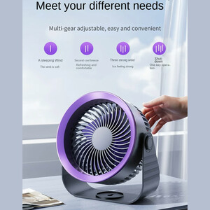 خرید پنکه شارژی رومیزی ریمکس