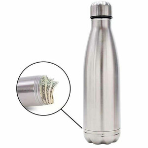 قمقمه آب گرم و سرد ضدباکتری دارای محفظه پنهان لوازم شخصی 320 میلی‌لیتری