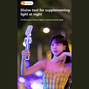 لامپ شارژی هولدر پایه نگهدارنده رینگ لایت عکاسی