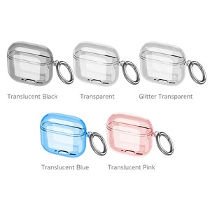 رنگ‌بندی کاور سیلیکونی شفاف ایرپادز 4 کوتسی