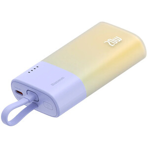 قیمت شارژر همراه 5200 میلی‌آمپر ساعت تایپ سی با کابل لایتنینگ بیسوس