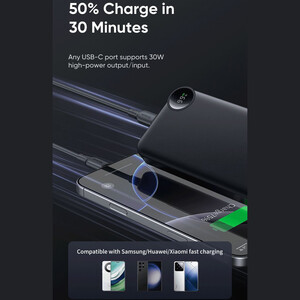 خرید پاوربانک تایپ‌سی و یو اس بی 30  وات  مک دودو