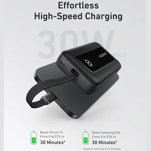 پاوربانک فست‌شارژ 20000 میلی آمپرساعت 30 وات انکر