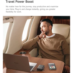 خرید پاوربانک 65 وات 20000 مک دودو با کابل تایپ سی متصل