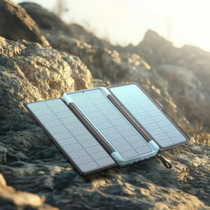 خرید شارژر همراه سولار چندکابل پاورولوژی