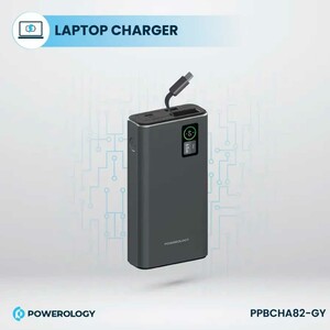 پاوربانک 20000 فست شارژ تایپ‌سی 65 وات و یو‌اس‌بی 30 وات پاورولوژی