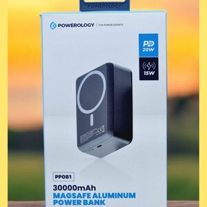 پاوربانک 30000 وایرلس 15 وات و تایپ‌سی 20 وات پاورولوژی