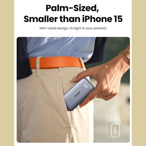 خرید پاوربانک شارژ سریع تایپ سی و یو اس بی 30 وات 10000 یوگرین