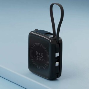 پاوربانک بی سیم15 وات، یو‌ا‌س‌بی، تایپ‌سی و لایتنینگ پورودو