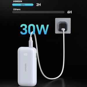 شارژر همراه 10000 میلی آمپر فست شارژ 30 وات یوگرین