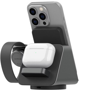 خرید پاوربانک وایرلس 5000 سه کاره لِوِلو  LVLTWCSPBK