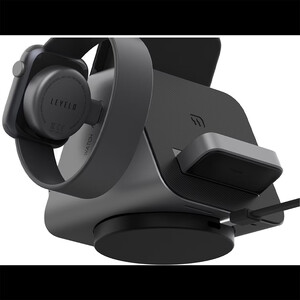 بهترین پاوربانک وایرلس 5000 سه کاره لِوِلو  LVLTWCSPBK